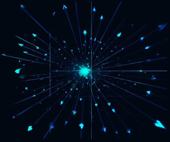 Calm vector: direction field