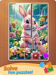 Jigsaw Solitaire Art Puzzle