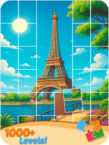 Jigsaw Solitaire Art Puzzle