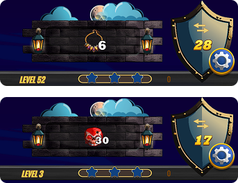 Skull Treasures Match 3 Puzzle